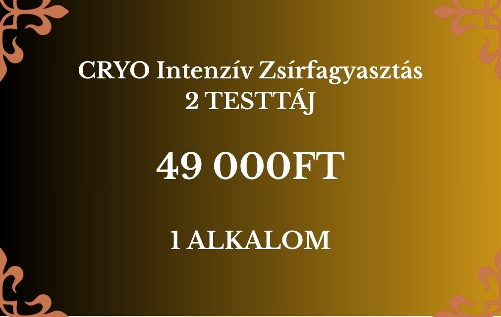 CRYO Intenzív Zsírfagyasztás - HATALMAS NYÁRI AKCIÓVAL!