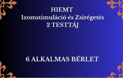 HIEMT Izomstimuláció és Zsírégetés - HATALMAS AKCIÓVAL! - BUDALUX SALON